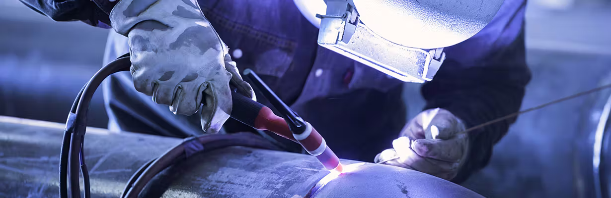 tig lasser die pijp last